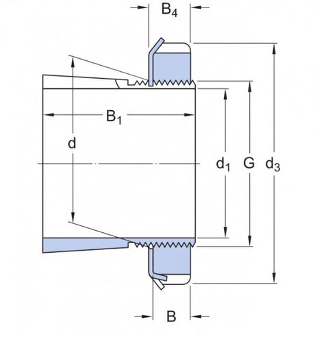 SKF HA 2315 casquillo de sujeción