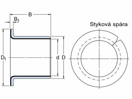 SKF PCMF 161812 E cojinete deslizante de brida, acero-PTFE/Pb
