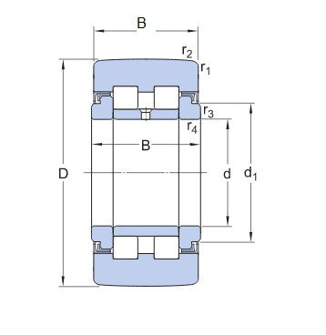 SKF PWTR 17.2RS polea de desplazamiento
