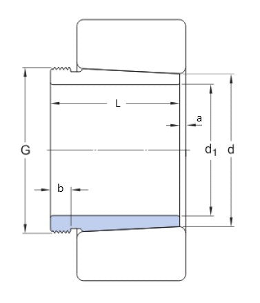 SKF AH 316 casquillo de sujeción