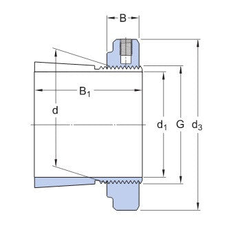 SKF HA 316 E casquillo de sujeción