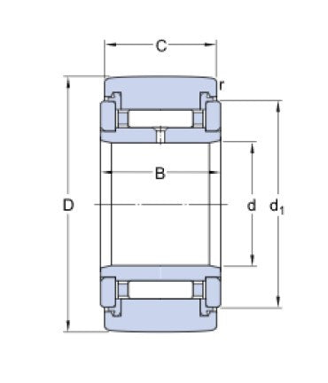 SKF NATR 12 PPXA polea de soporte